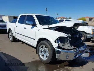 2015 Ram 1500 Laramie Longhorn z VIN 1C6RR7PM0FS508634, wystawiony jako IAAI lot #42125870 z przebiegiem Nie podano mil oraz . Historia ofert i sprzedaży dostępna na DreamBid. Obrazek 1.