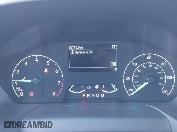 2021 Ford Transit Cargo with VIN 1FTBR1C88MKA52816, listed as a IAAI auction lot 41620731 with 60,716 mi miles and . Bid and sale history available at DreamBid. Image 7.