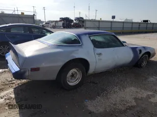 1980 Pontiac Firebird z VIN 2S87AAL155930, wystawiony jako Copart lot #56244295 z przebiegiem 61 263 mil mil oraz Nie do naprawy • Non repairable. Historia ofert i sprzedaży dostępna na DreamBid. Obrazek 3.