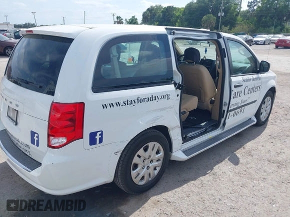 2016 Dodge Grand Caravan SE with VIN 2C4RDGBG0GR258081, listed as a IAAI auction lot 42113822 with 167,287 mi miles and . Bid and sale history available at DreamBid. Image 4.