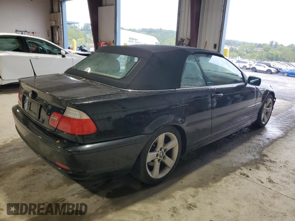 2004 BMW 3 Series 325Ci with VIN WBABW33414PL29467, listed as a Copart auction lot 72892674 with 90,432 mi miles and Salvage Title. Bid and sale history available at carsss.com. Image 3.