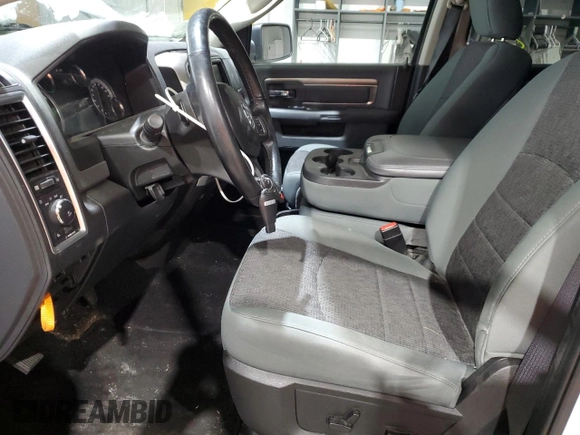 2018 Ram 1500 Big Horn with VIN 1C6RR7LT0JS281340, listed as a Copart auction lot 41805225 with 76,259 mi miles and Salvage Title. Bid and sale history available at carsss.com. Image 7.