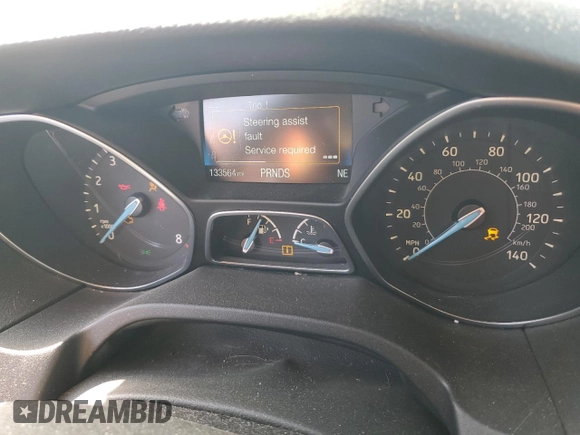 2015 Ford Focus SE with VIN 1FADP3F27FL279841, listed as a Copart auction lot 49549255 with 133,564 mi miles and Salvage Title. Bid and sale history available at carsss.com. Image 9.