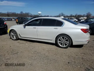 2016 BMW 7 Series 750i xDrive с VIN WBA7F2C57GG418537, выставлен на аукционе Copart как лот 48028195 с пробегом 110 714 миль миль и Списание • Salvage title. История ставок и продаж доступна на DreamBid. Изображение 2.