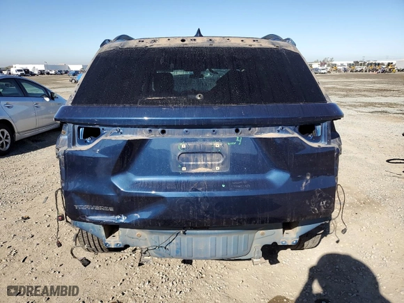 2023 Chevrolet Traverse LT Cloth with VIN 1GNERGKW1PJ173205, listed as a Copart auction lot 49812385 with 53,101 mi miles and Salvage Title. Bid and sale history available at carsss.com. Image 6.