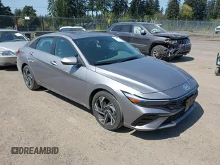 2025 Hyundai Elantra SEL Convenience with VIN KMHLS4DG0SU985915, listed as a IAAI auction lot 42111123 with 680 mi miles and . Bid and sale history available at DreamBid. Image 1.