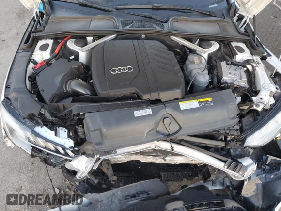 2021 Audi A4 S line Premium Plus with VIN WAUEAAF48MA037250, listed as a Copart auction lot 87725905 with Not Provided miles and Salvage Title. Bid and sale history available at DreamBid. Image 11.