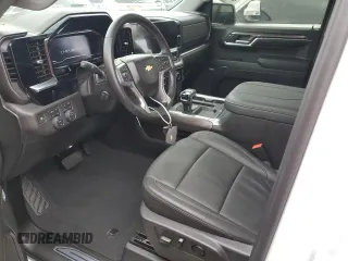 2024 Chevrolet Silverado 1500 LTZ with VIN 1GCUDGEL0RZ284630, listed as a Copart auction lot 74269294 with 5,027 mi miles and Non Repairable. Bid and sale history available at DreamBid. Image 7.