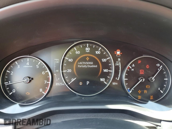 2024 Mazda CX-30 S with VIN 3MVDMBAM3RM628145, listed as a Copart auction lot 52155035 with 8,925 mi miles and Salvage title. Bid and sale history available at DreamBid. Image 9.