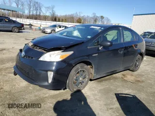 2012 Toyota Prius One with VIN JTDKN3DUXC5524689, listed as a Copart auction lot 50151695 with Not Provided miles and Salvage Title. Bid and sale history available at DreamBid. Image 1.