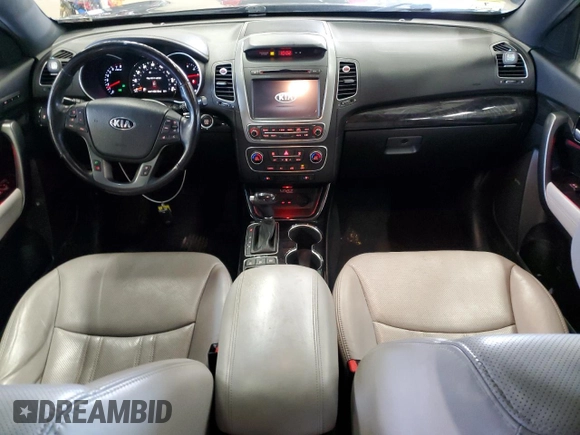 2014 Kia Sorento SX with VIN 5XYKWDA78EG521642, listed as a Copart auction lot 53733865 with 105,619 mi miles and Clean Title. Bid and sale history available at carsss.com. Image 8.