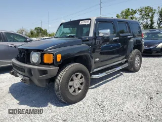 2006 Hummer H3 z VIN 5GTDN136568227096, wystawiony jako Copart lot #56709225 z przebiegiem 230 332 mil mil oraz Szkody całkowita. Historia ofert i sprzedaży dostępna na DreamBid. Obrazek 1.