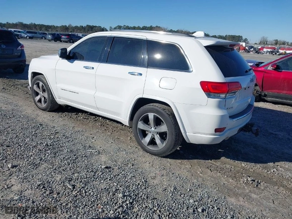 2014 Jeep Grand Cherokee Overland with VIN 1C4RJFCG9EC587322, listed as a IAAI auction lot 41632299 with 161,779 mi miles. Bid and sale history available at carsss.com. Image 3.
