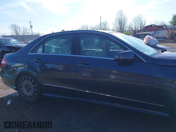2011 Mercedes-Benz E 550 Luxury with VIN WDDHF9AB1BA506493, listed as a IAAI auction lot 41983216 with 106,071 mi miles and . Bid and sale history available at DreamBid. Image 14.