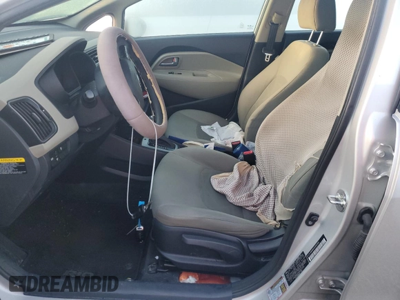 2016 Kia Rio LX with VIN KNADM5A35G6621492, listed as a Copart auction lot 74550634 with Not Provided miles and Non Repairable. Bid and sale history available at DreamBid. Image 7.
