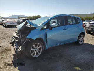 2015 Nissan Note SL z VIN 3N1CE2CP4FL368800, wystawiony jako Copart lot #57629755 z przebiegiem Nie podano mil oraz Szkoda całkowita • Salvage title. Historia ofert i sprzedaży dostępna na DreamBid. Obrazek 1.