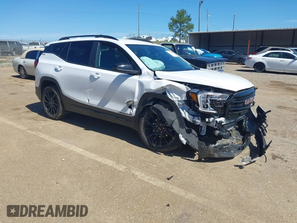 2024 GMC Terrain SLE with VIN 3GKALMEG0RL268673, listed as a IAAI auction lot 42300719 with 11,955 mi miles and . Bid and sale history available at DreamBid. Image 1.