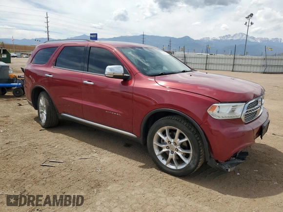 2014 Dodge Durango Citadel с VIN 1C4SDJET6EC267509, выставлен на аукционе Copart как лот 54448305 с пробегом 147 616 миль миль и Списание • Salvage title. История ставок и продаж доступна на DreamBid. Изображение 4.