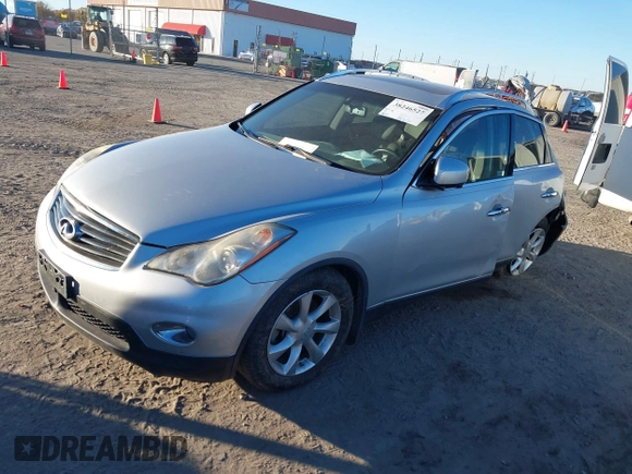 2010 Infiniti EX Journey with VIN JN1AJ0HP5AM703299, listed as a IAAI auction lot 38246527 with Not Provided miles. Bid and sale history available at carsss.com. Image 16.