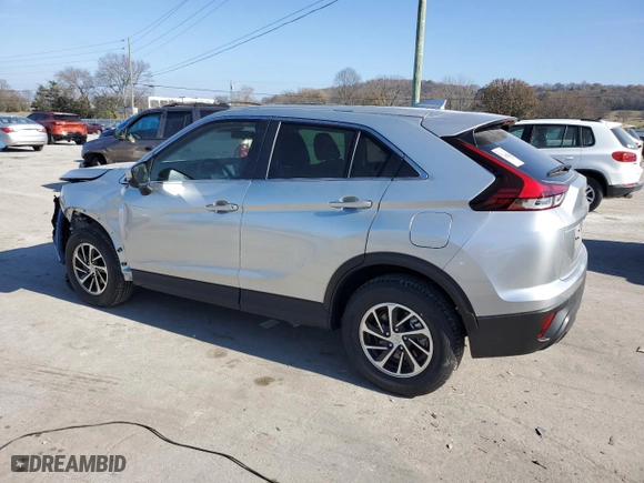 2024 Mitsubishi Eclipse Cross ES with VIN JA4ATUAA6RZ062130, listed as a Copart auction lot 82241104 with 1,358 mi miles and Salvage Title. Bid and sale history available at carsss.com. Image 2.