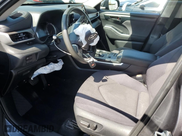 2020 Toyota Highlander L with VIN 5TDCZRAH5LS019723, listed as a Copart auction lot 54934455 with 61,133 mi miles and Salvage title. Bid and sale history available at DreamBid. Image 7.