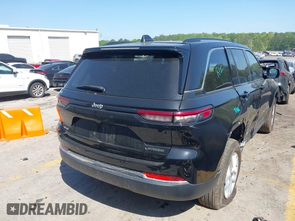 2023 Jeep Grand Cherokee Laredo with VIN 1C4RJHAG7P8910819, listed as a IAAI auction lot 42025847 with 30,368 mi miles and . Bid and sale history available at DreamBid. Image 4.