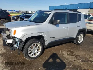 2020 Jeep Renegade Jeepster with VIN ZACNJBAB1LPL06585, listed as a Copart auction lot 54607795 with 81,242 mi miles and Salvage title. Bid and sale history available at DreamBid. Image 1.