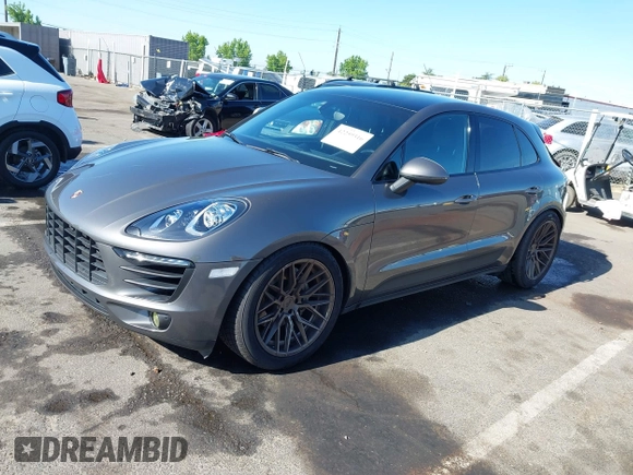 2015 Porsche Macan S with VIN WP1AB2A57FLB55185, listed as a IAAI auction lot 42259316 with 116,018 mi miles and . Bid and sale history available at DreamBid. Image 17.