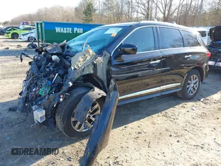 2015 Infiniti QX60 with VIN 5N1AL0MN6FC544720, listed as a IAAI auction lot 41335980 with Not Provided miles. Bid and sale history available at carsss.com. Image 2.