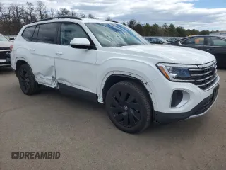 2024 Volkswagen Atlas SE z VIN 1V2HR2CA0RC607843, wystawiony jako Copart lot #53582965 z przebiegiem 10 417 mil mil oraz Szkoda całkowita • Salvage title. Historia ofert i sprzedaży dostępna na DreamBid. Obrazek 4.