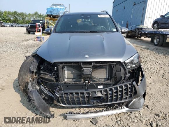 2024 Mercedes-Benz GLE 53 AMG with VIN 4JGFB6BB1RB104581, listed as a Copart auction lot 66413344 with 10,434 mi miles and Salvage title. Bid and sale history available at DreamBid. Image 5.
