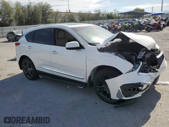 2021 Acura RDX w/Advance Package with VIN 5J8TC1H71ML019481, listed as a Copart auction lot 58740363 with 21,149 mi miles. Bid and sale history available at carsss.com. Image 4.
