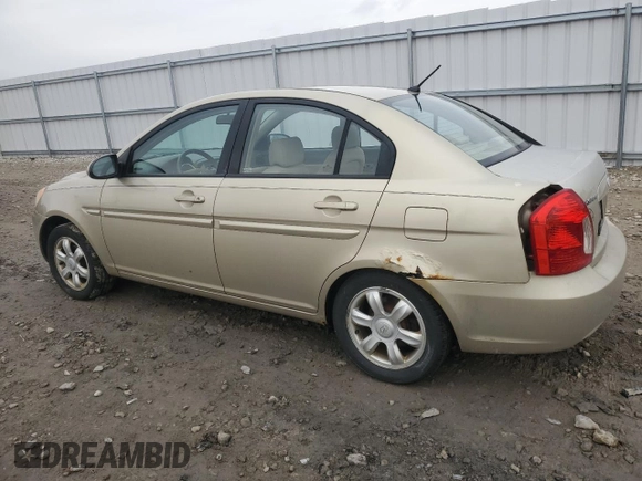 2006 Hyundai Accent GLS with VIN KMHCN46C56U028445, listed as a Copart auction lot 47857585 with 154,388 mi miles and Clean Title. Bid and sale history available at carsss.com. Image 2.