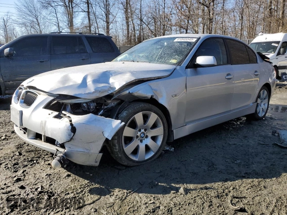 2006 BMW 5 Series 530xi with VIN WBANF73556CU19776, listed as a Copart auction lot 41845545 with Not Provided miles and Salvage Title. Bid and sale history available at DreamBid. Image 1.