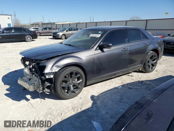 2021 Chrysler 300 S with VIN 2C3CCABG3MH541134, listed as a Copart auction lot 89344225 with 87,589 mi miles and Salvage Title. Bid and sale history available at DreamBid. Image 1.