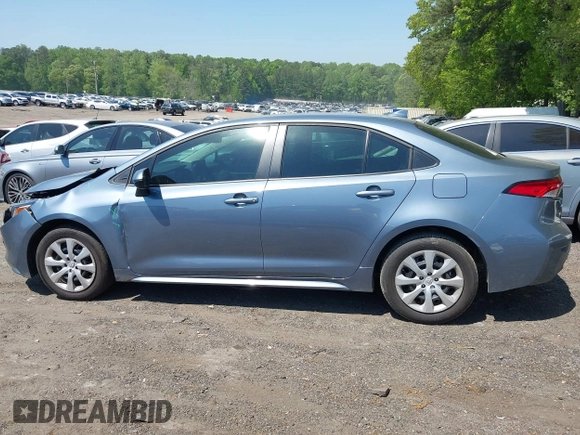 2024 Toyota Corolla LE with VIN 5YFB4MDE8RP156719, listed as a IAAI auction lot 42062375 with 7,793 mi miles and . Bid and sale history available at DreamBid. Image 14.