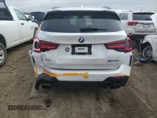 2023 BMW X3 M40i with VIN 5UX83DP04P9R12013, listed as a Copart auction lot 44515045 with 36,308 mi miles and Salvage Title. Bid and sale history available at DreamBid. Image 6.