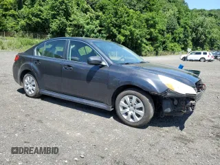 2010 Subaru Legacy Premium with VIN 4S3BMBB66A3233794, listed as a Copart auction lot 63785545 with 201,029 mi miles and Salvage title. Bid and sale history available at DreamBid. Image 4.