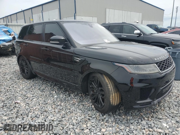 2019 Land Rover Range Rover Sport HSE with VIN SALWR2RV1KA837582, listed as a Copart auction lot 59088515 with 100,783 mi miles and Non repairable. Bid and sale history available at DreamBid. Image 4.