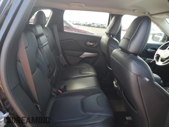 2018 Jeep Cherokee Overland with VIN 1C4PJMJX0JD594467, listed as a Copart auction lot 73963684 with 101,589 mi miles and Salvage Title. Bid and sale history available at carsss.com. Image 10.