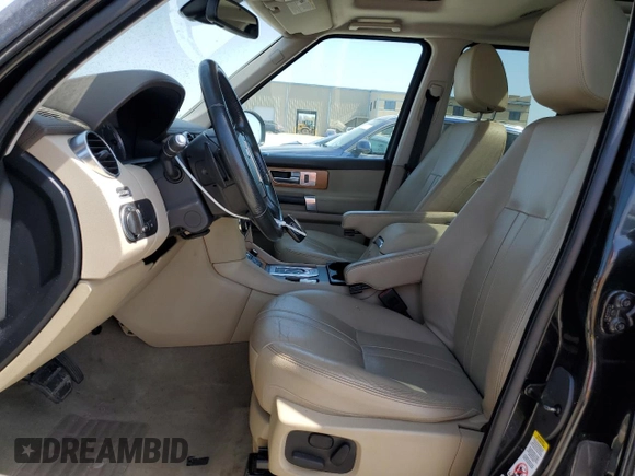 2016 Land Rover LR4 HSE with VIN SALAG2V62GA788088, listed as a Copart auction lot 50243275 with 87,496 mi miles and Salvage Title. Bid and sale history available at DreamBid. Image 7.
