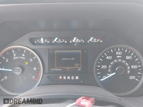 2020 Ford F-150 XL with VIN 1FTEW1E51LKE63045, listed as a IAAI auction lot 42448422 with 25,763 mi miles and . Bid and sale history available at DreamBid. Image 7.