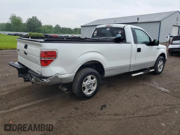 2013 Ford F-150 XL with VIN 1FTMF1CM8DKF92567, listed as a Copart auction lot 59965535 with 133,266 mi miles and Salvage title. Bid and sale history available at DreamBid. Image 3.