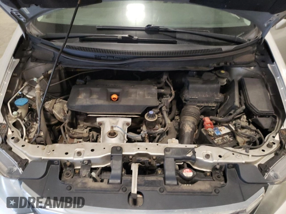 2012 Honda Civic EX with VIN 19XFB2F86CE001842, listed as a Copart auction lot 55585725 with 204,350 mi miles and Salvage Title. Bid and sale history available at DreamBid. Image 11.