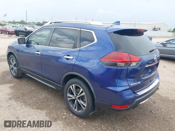 2019 Nissan Rogue SV with VIN JN8AT2MT8KW256290, listed as a IAAI auction lot 41901713 with 63,432 mi miles. Bid and sale history available at carsss.com. Image 3.