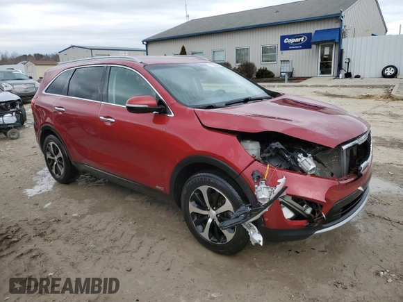 2016 Kia Sorento EX with VIN 5XYPHDA12GG025167, listed as a Copart auction lot 44325245 with 111,174 mi miles and Salvage Title. Bid and sale history available at DreamBid. Image 4.