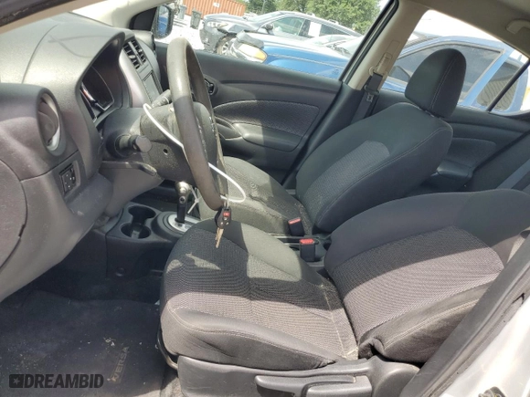 2019 Nissan Versa Sedan SV with VIN 3N1CN7AP2KL843340, listed as a Copart auction lot 54449775 with 172,083 mi miles and Clean Title. Bid and sale history available at carsss.com. Image 7.