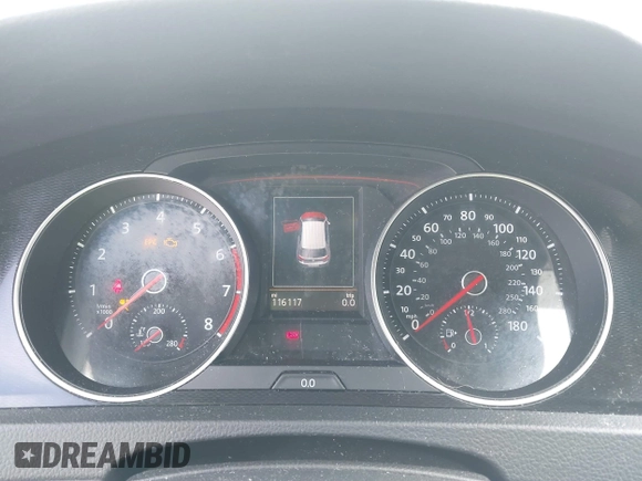 2016 Volkswagen Golf GTI S with VIN 3VWYT7AUXGM043253, listed as a IAAI auction lot 41794432 with 116,117 mi miles. Bid and sale history available at carsss.com. Image 7.