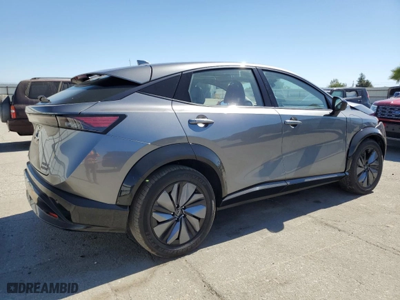 2023 Nissan ARIYA EVOLVE+ with VIN JN1DF0BB3PM705556, listed as a Copart auction lot 61039554 with 1,863 mi miles and Salvage Title. Bid and sale history available at carsss.com. Image 3.