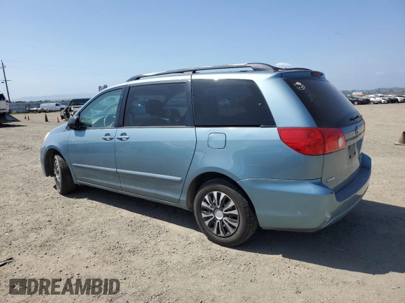 2008 Toyota Sienna CE with VIN 5TDZK23C18S119333, listed as a Copart auction lot 55500335 with 240,065 mi miles and Clean Title. Bid and sale history available at carsss.com. Image 2.